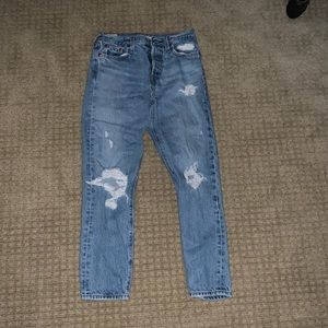 Levi’s Wedgie Ripped Jeans